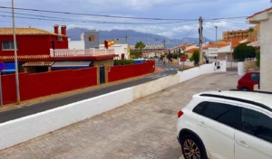 Vistas despejadas de la urbanización albir.