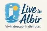 Logo de Live in Albir, guía local de estilo de vida en la Costa Blanca